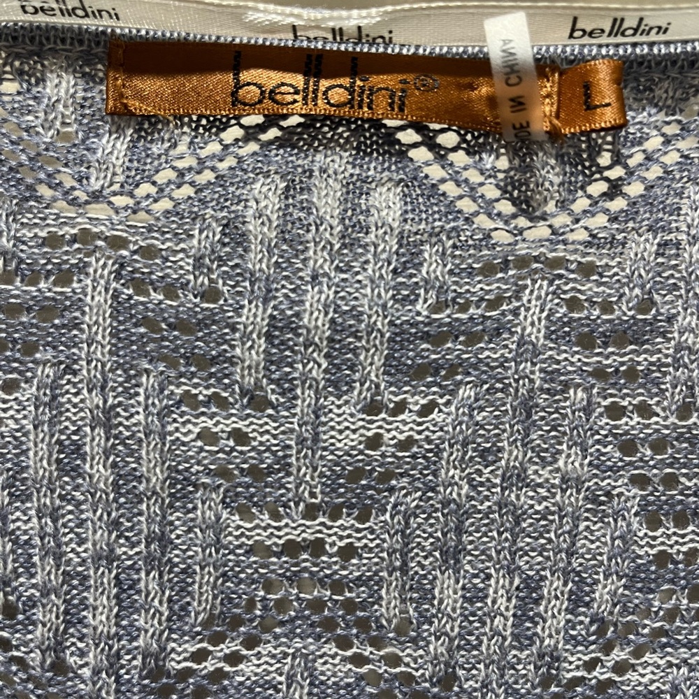 Belldini Blue Patterned Cardigan - Picture 7 of 8